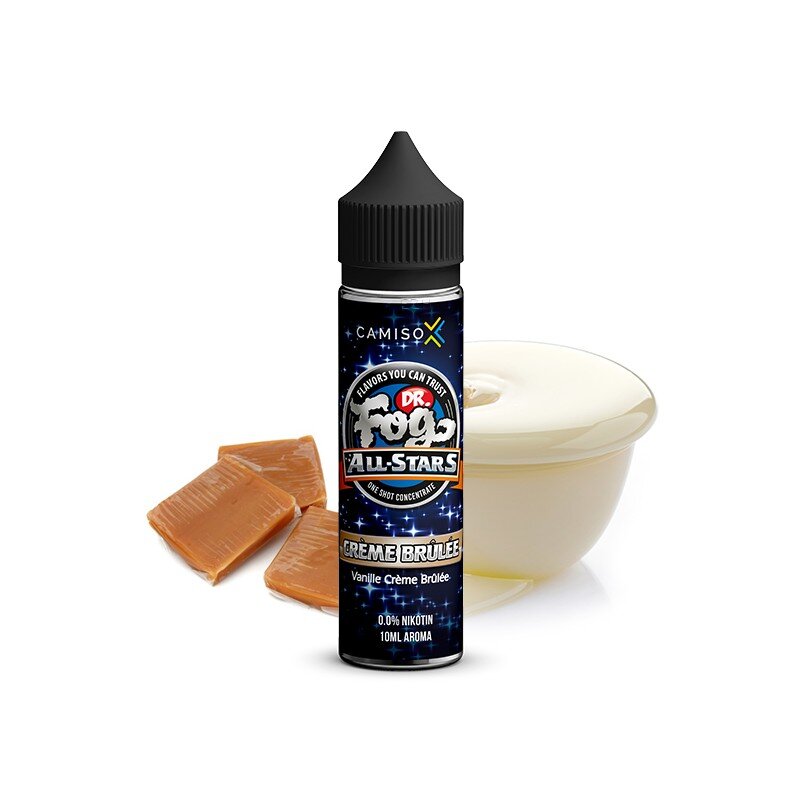 DR. FOG - ALL STARS - Crème Brúlée (Vanille Creme Brulee) Longfill ...