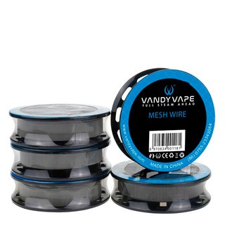 VANDY VAPE - 1,50 Meter SS316L Mesh Wire 200 Wickeldraht - M4