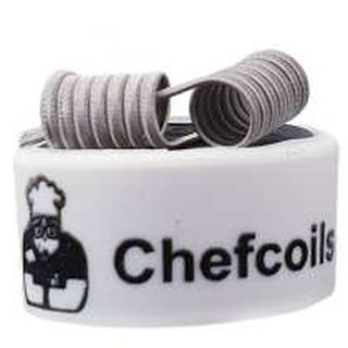 CHEFCOILS - Prebuilt Fused Ni80 Coils 2 Coils