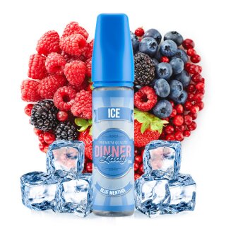 DINNER LADY - ICE Blue Menthol Longfill Aroma mit Steuerzeichen 20 ml