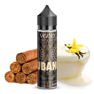 VGOD - Cubano (Zigarre, Vanille) Longfill Aroma mit Steuerzeichen
