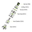 AMBITION MODS - Gage MTL RTA Selbstwickel Verdampfer