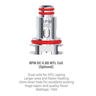 SMOK - 5er Pack RPM DC MTL Coils