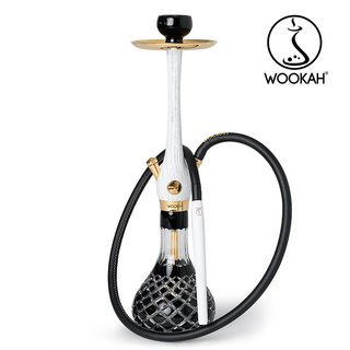 WOOKAH - 24K Gold Plated WOOKAH Check Black White Nox Set