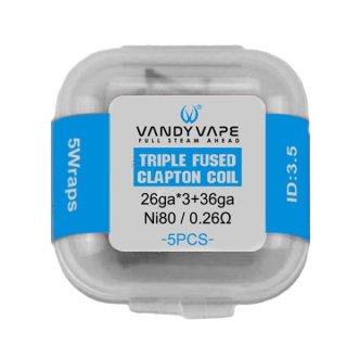 Vandy Vape Mato Pre-Build Coil 0,26 Ohm 5 Coils