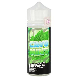 DRIP HACKS - Cryo Mint Longfill Aroma 10 ml mit Steuerzeichen