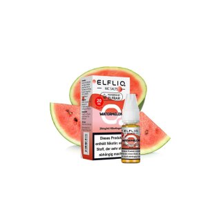 ELFBAR - ELFLIQ - WATERMELON Nikotinsalzliquid 10ml mit Steuerzeichen