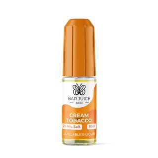 BAR JUICE 5000 - Cream Tabacco Nikotinsalz Liquid 10ml mit Steuerzeichen