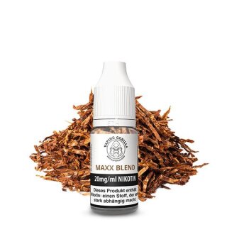 VAPING GORILLA - Maxx Blend Nikotinsalz Liquid 10 ml mit Steuerzeichen
