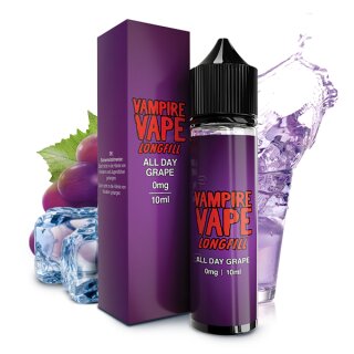 VAMPIRE VAPE - All Day Grape Longfill Aroma mit Steuerzeichen