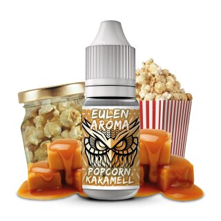 Eulen Aroma Popcorn Karamell mit Steuerzeichen 10ml