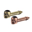 CHAMP HIGH - Metall Totenkopf Pfeife 8,5cm
