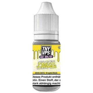 TONY VAPES - Fresh Buttermilk Nikotinsalz Liquid 10ml mit Steuerzeichen