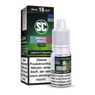SC - Menthol Kirsche Liquid 10ml